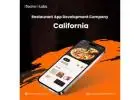 US-Based Top-rated Restaurant App Development Company in California