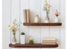 Wooden Wall Shelf Style Collection for Modern Homes