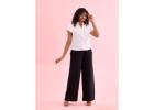 Buy Lightweight and Breathable Palazzo Pants for Women Online at Go Colors
