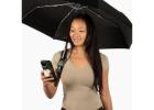 Premium Hands Free Umbrella Clamp for Work, Travel & Outdoor Use