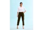 Buy Premium Womens Chino Pants with a Perfect Fit at Go Colors