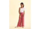Buy Stylish Palazzo Pants for Girls with the Perfect Fit at Go Colors