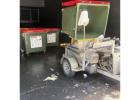 Professional bin washing setup