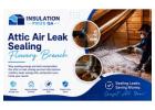 Attic Air Leak Sealing 