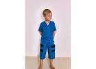 Night Dress for Kids Boys by Ulta Pulta | Soft & Comfortable Organic Cotton Sleepwear