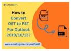 Best Outlook OST to PST Converter