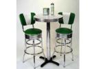 Bars and Booths offers Pub table sets for sale in distinct colors and laminates