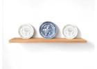 Plate Display Shelf for Stylish and Practical Kitchen Wall Decor 