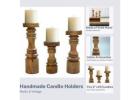 Buy a Wooden Candle Holder to Add Warmth and Natural Style to Your Home at Perilla Home