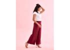 Buy Palazzo Pants for Women for Office and Casual Outfits at Go Colors